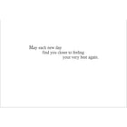 Aline Greetings – Carte de prompt rétablissement masculine, feuille d'érable, sorry to hear you're under the weather, paq./18 -5,375 po x 7,75 po plié