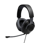 JBL Quantum 100 Wired Over-Ear Gaming Headset-Gaming headset with detachable boom mic