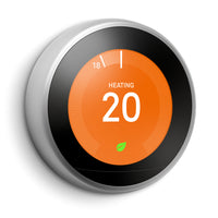 Google Nest Learning Thermostat, 3rd Generation (T3007EF)-Learns the temperatures you like through regular use and creates a schedule for you