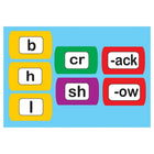 Ashley Productions Die-Cut Magnetic Foam Word Chunking, 300 Pack-Easy to Manipulate