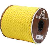 Barry & Boulerice Ropes - Yellow - 1300'L - 2 Pack-Polypropylene