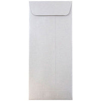JAM Paper #10 Policy Metallic Envelopes - 4.125" x 9.5" - Stardream Silver - 25 Pack -Colour: Stardream Silver