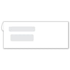 Deluxe Double Window Envelopes - Confidential - 8-11/16" x 3-9/16" - 500 Pack-Double Window Confidential Envelopes