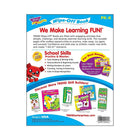 TREND enterprises Inc. Wipe-Off Activity Book -  School Skills - Grade Preschool JK - SK-Great for use in classrooms, childcare centers, home, and travel. Perfect for quiet time activities.