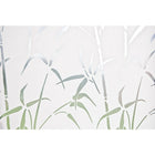 Brewster Bamboo Static Cling Door Privacy Film-Block unwanted views and viewers