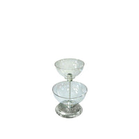 Azar Displays 2-Tier 8" & 10" Bowl Counter Display (720202)-Counter top displays