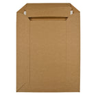 SPC - Expéditeurs étendus - 28PT - charge supérieure brun kraft - 13po x18po - Paquet de 25-Enveloppe extensible rigide