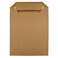 SPC - Expéditeurs étendus - 28PT - charge supérieure brun kraft - 13po x18po - Paquet de 25-Enveloppe extensible rigide