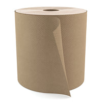 Cascades PRO Select Roll Paper Towel - 1-Ply - 800' - Brown - 6 Pack-Long-lasting roll, cost-wise solution