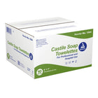 Dynarex Castile Instant Hand & Surface Soap Wipes - 5" x 7" - 10 Boxes of 100 Wipes-Large wipe - 5" x 7"