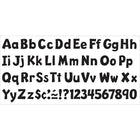 TREND Black 4 - Inch Playful Combo Ready Letters-Great for use on bulletin boards, signs, news boards, showcases, student work displays, alphabet learning activities, banners, labels, and more
