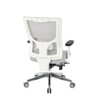 Fauteuil de direction Pro-Line II à dossier élevé et ajustable, au siège rembourré, mailles blanches -Hauteur du siège à réglage pneumatique une touche 