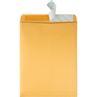 Quality Park Redi-Strip Kraft Catalogue Envelopes - 10" x 13"-Paper strip keeps adhesive free of dust, assuring a long shelf life