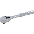 Gray Tools 3/8" Drive 40 Tooth Chrome Reversible Ratchet, 7-1/2" Long-Drive Size: 3/8"