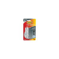 Command Clear Round Cord Clips with Clear Strips-Damage-free hanging