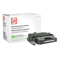 TRU RED CF280X(J) HP 80X Remanufactured Toner Cartridge - Extended Yield - Black-Colour: black