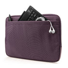 Vangoddy Jam Sleeve Fit 12" Laptop - Purple-Large front pocket blends in with design and looks great
