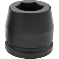 Gray Tools 3" X 1-1/2" Drive, 6 Point Standard Length, Impact Socket-Size: 3"