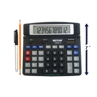 Victor 1200-4 12 Digit Desktop Display Calculator-12 digits Desktop Calculator