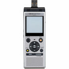 OM System WS-882 Stereo Digital Voice Recorder with Built-in USB - Silver-Up to 110 hours of long battery life