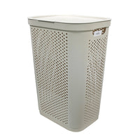 Modern Homes 60L Laundry Hamper - Ivory-Durable and easy to clean