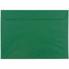 JAM Paper Booklet Envelopes - 9" x 12" - Dark Green - 500 Pack -Colour: Dark Green