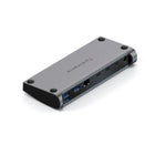 Satechi Thunderbolt 4 Dock - Space Grey-10.63"H x 12"W x 18.5"D