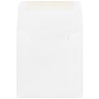 JAM Paper Enveloppes blanches, 4,5 x 4,5 po, 250/paquet-Intérieur vierge où écrire un mot personnalisé