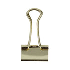 JAM Paper Coloured Binder Clips, Small, 19mm, Gold Binderclips, 25 Pack (334BCGO)-Quantity: 25 Clips per Pack
