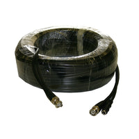 SeqCam 200' RG59 CCTV Cable, 3.2" x 9.5" x 9.5", Black-Copper clad aluminum center conductor