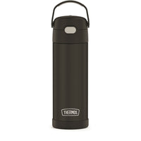 Thermos FUNtainer Bottle - 470ml - Black-Thermos vacuum insulation technology for max temperature retention