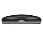 Quartet Premium Magnetic 3-in-1 Eraser - 6.5" x 2" - Black-Integrated microfiber eraser surface helps with periodic deep cleaning and residue removal