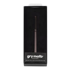 Gry Mattr Ball Point Pen Matte Light Grey Barrel - Black Accents - 0.7mm-0.7mm Point Size
