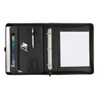 Bugatti Ring Binder In Leather - Black-5
