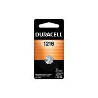 Duracell 1216 3V Lithium Coin Battery-Lithium Coin Battery: Duracell's 1216 3V coin batteries provide reliable, long lasting power for your medical devices, watches, toys, electronics and more