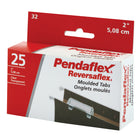 Pendaflex - Onglets moulés transparents en plastique - 2 po, coupé 1/5, paq./25-Cartons blancs vierges compris
