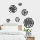 WallPops Morocco Medallions Wall Art Kit, Black-Peel and stick, repositionable