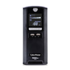 CyberPower 1500VA 10-Outlet Battery Backup UPS System - Black-Helps prevent loss of data and minimizes the component stress caused by a hard shutdown