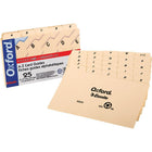 PostFax 3" x 5" Index Card File Guide, A - Z-Keep your card files organized