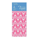 MillBrook Studio Printed Tissue, Pink Damask Pattern, 12 Pack (93065)-Tissue Paper