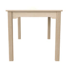 Flash Furniture Bright Beginnings Commercial Grade Wooden Rectangular Preschool Classroom Activity Table-Available in Multiple Table Heights