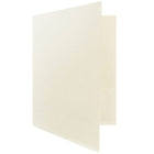 JAM Paper Two Pocket Presentation Folders, Ivory Linen, 12 Pack (19231dg)-Finish: linen