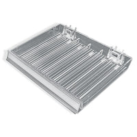 Azar Displays 6 Compartment Eye shadow Tray, 2 Pack (225506)-Pegboard, slat wall or counter top