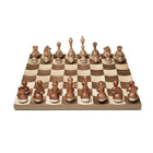 Umbra Wobble Chess Set - Walnut-5-Year Manufacturer Warranty