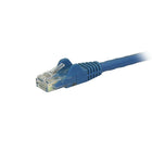 StarTech Cat6 Ethernet Patch Cable with Snagless RJ45 Connectors, 9 ft, Blue (N6PATCH9BL)-Blue PVC jacket for colour coding your connections