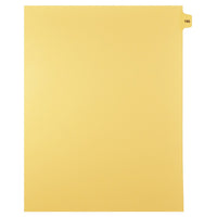 Mark Maker Legal Tabs - Letter Size - Buff - 1/15th cut - 25 tabs per package - 5 packages Pack - Number 166-Buff SingleTabs