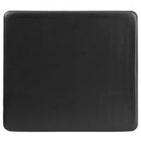 Flash Furniture Replacement Seat for Black & Mahogany Resin Folding Chairs-Black Vinyl Padded Seat