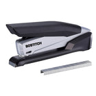 Amax Paperpro Desktop Stapler, 1/4" Staples, Black/Grey (1100)-Desktop stapler will staple 20 sheets using a standard staple