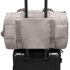 Heys Puffer Duffel Bag - Taupe-Features colour matching hardware and durable polyurethane handles