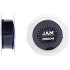 JAM Paper Sheer Organza Ribbon, 7/8" Wide, 25 yd, Navy Blue (807SHnav25)-25 yard sheer organza ribbon spool